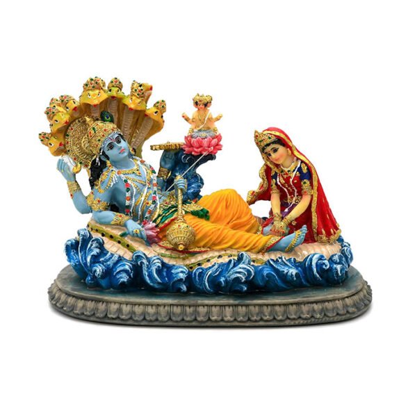Mahavishnu Figurine Divine Hindu Deity for Spiritual Worship