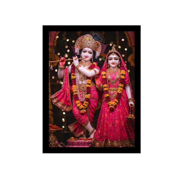 Radha Krishna Wall Hanging Photo Frame for Home