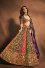Pratibha in Rang Mahal Jamewar Lehenga Set - B - Image 4