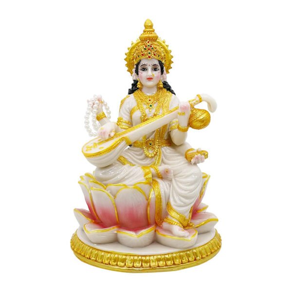 Hindu Goddess Saraswati Statue