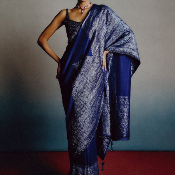 Noir Sapphire Saree