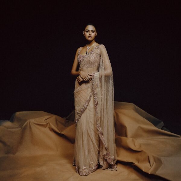 Seraphic Sheen Saree