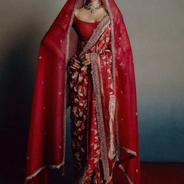 Red Epiphany Bridal Saree