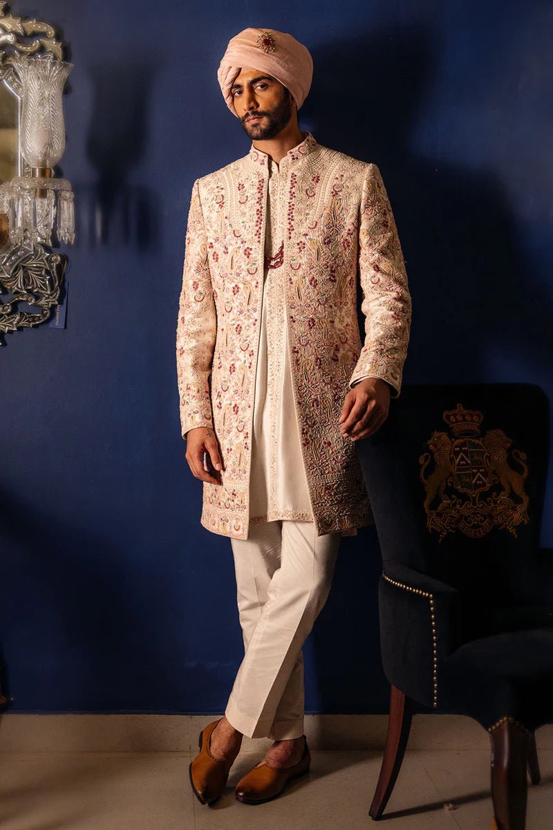 M107_3.jpg Serenelle Sherwani - Image 1