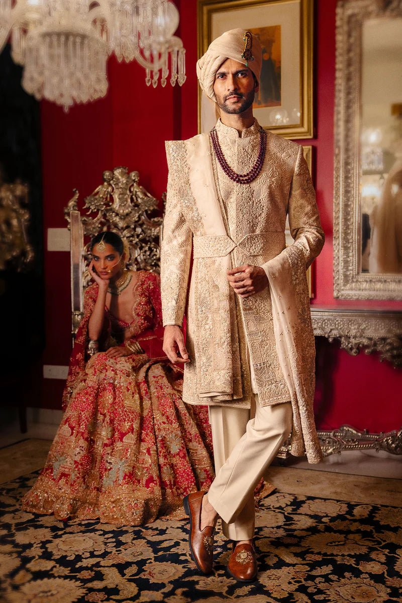 M119_2.jpg Solair Sherwani - Image 1