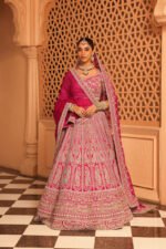Inaya - Rani Hotpink Lehenga With Blouse And Dupatta