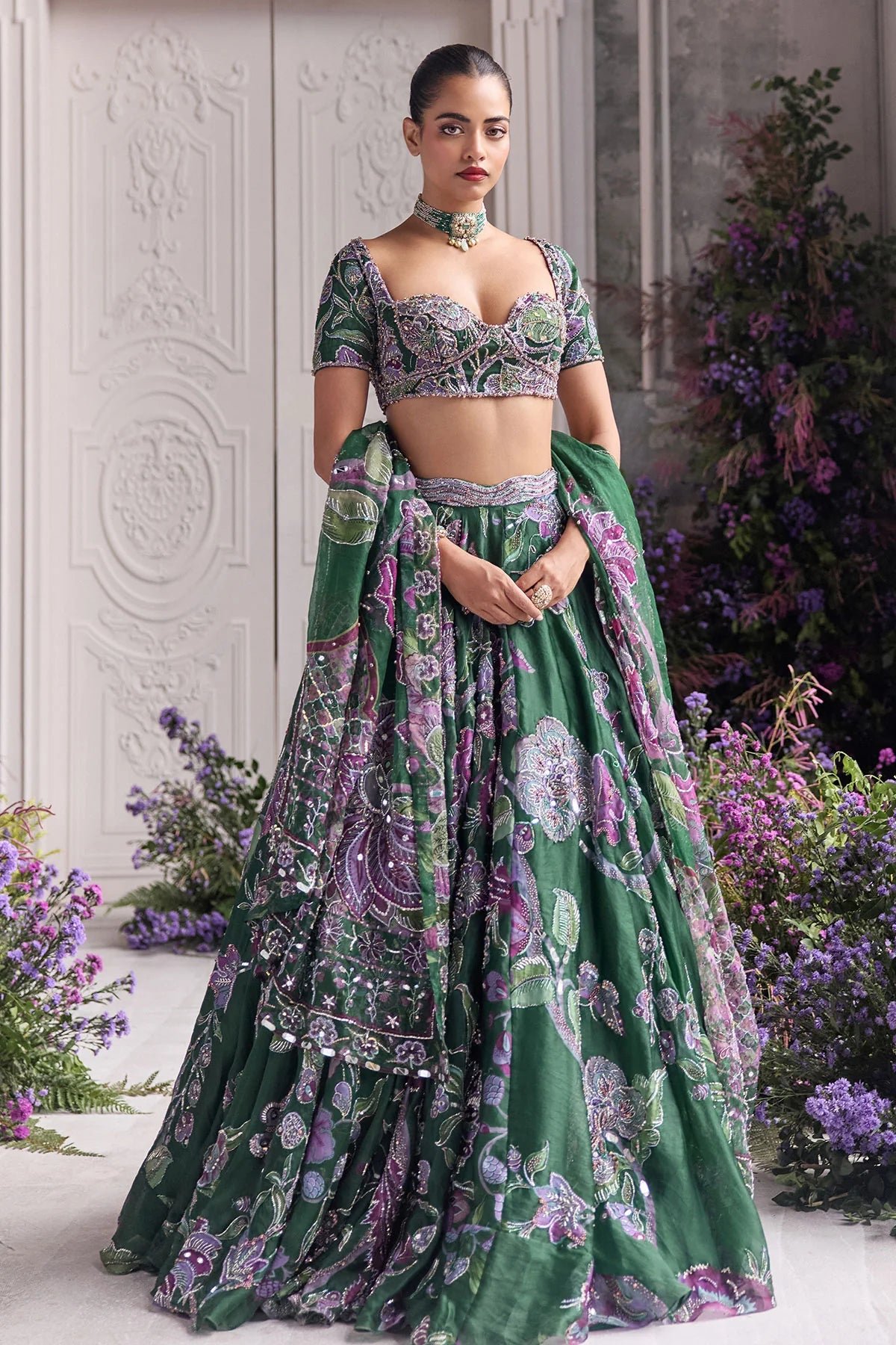 adaia_5_1800x1800_a1770980-2c45-4e7b-9855-c04de5cd4e27.jpg Adaia Bridal Lehenga Set - Image 1